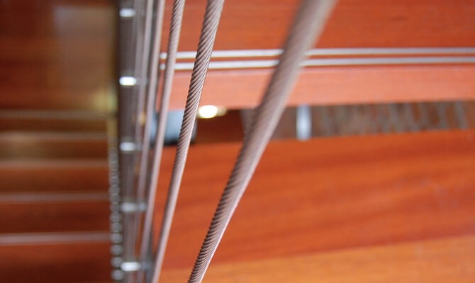 Vertical Stainless Steel Railing Cables
